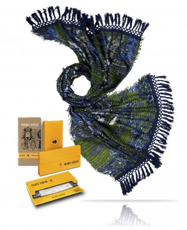 Палантин Унисекс W.FR240-PERSE/VERTE